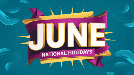 June National Holidays Designs to Make for Stickers
