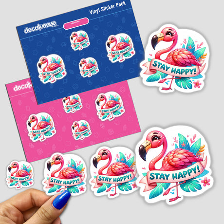 Cute Flamingo Stay Happy