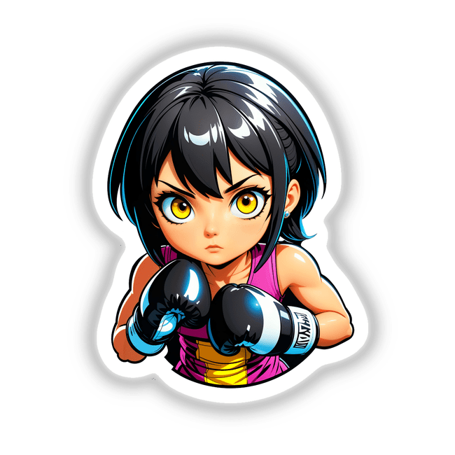 A Cute Anime Boxing Girl