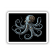 an octopus with a clock on its back