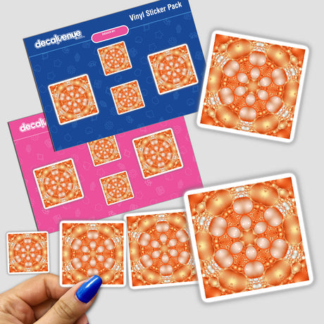 Peach-y Orange-y Kaleidoscopic Pattern ~ 6.4.24.1