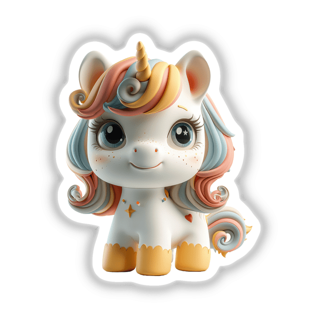 Bubble Unicorn Stickers and Digital Art | Decal Venue