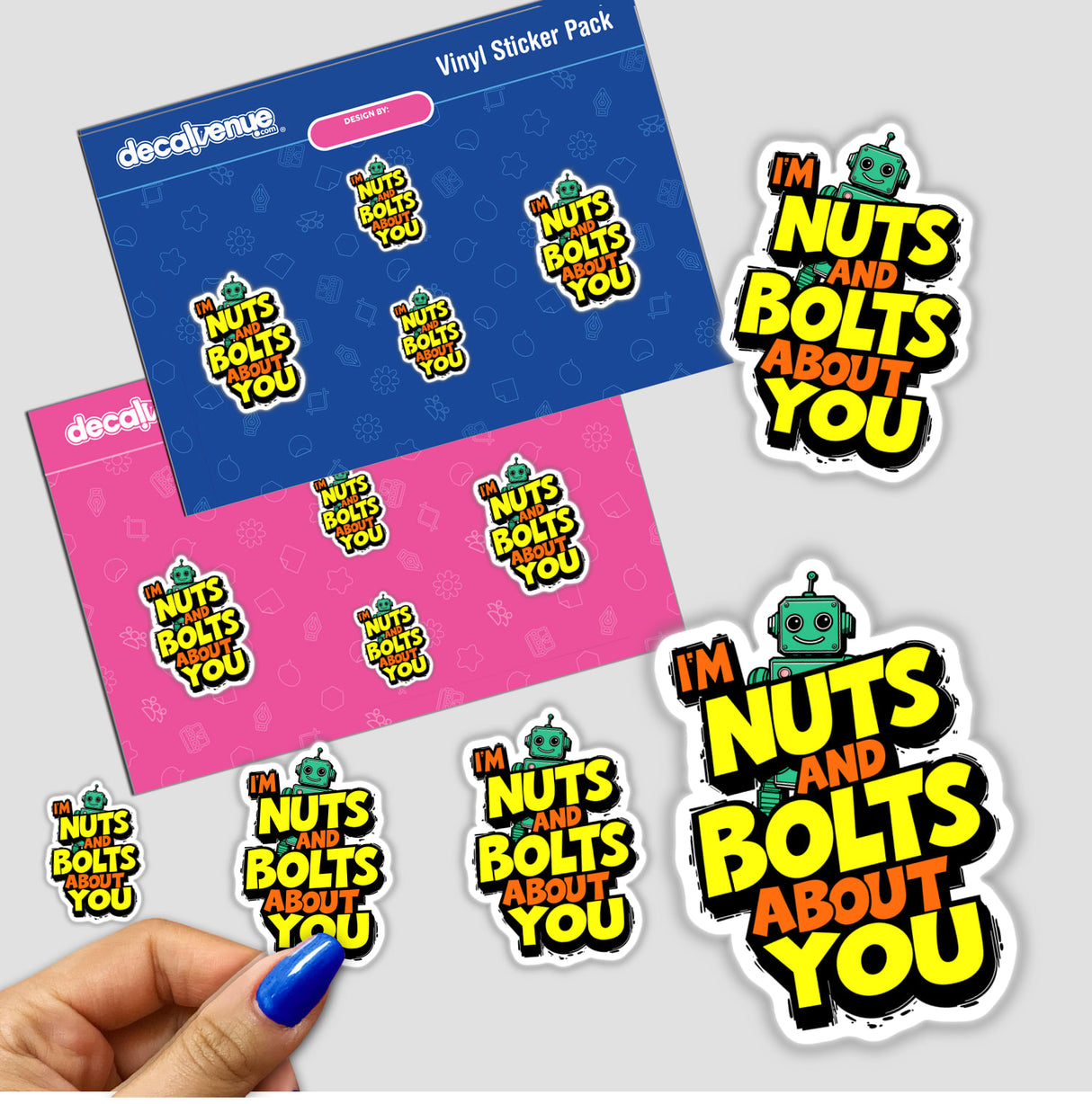 I'm Nuts And Bolts About You Funny Quote