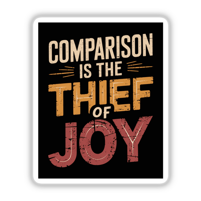 Comparison is the Thief of Joy – Motivational Teddy Roosevelt Quote Design