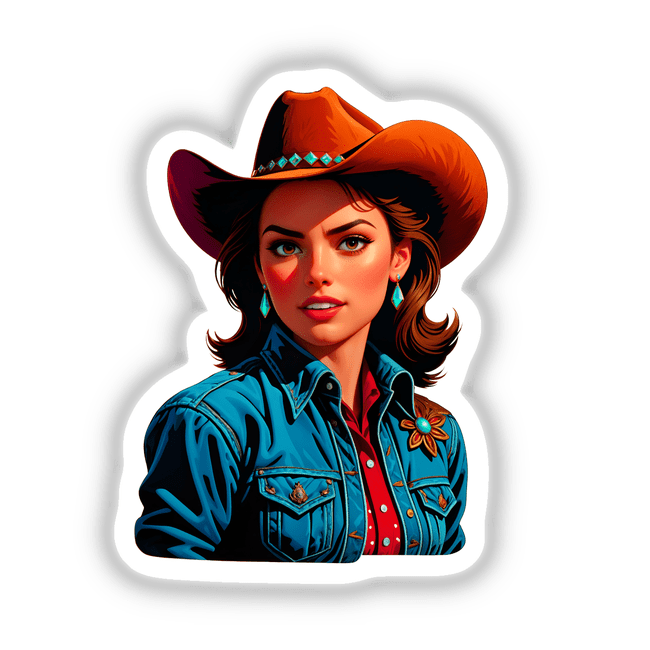 A Cute American Cowgirl