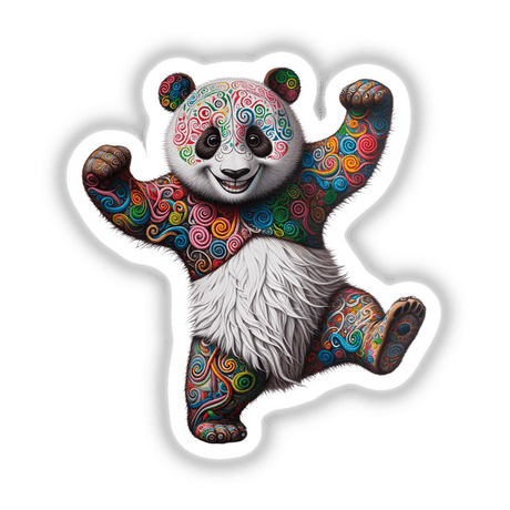 Cute Psychedelic Panda