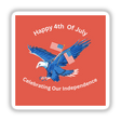 Happy 4th Of July Sticker