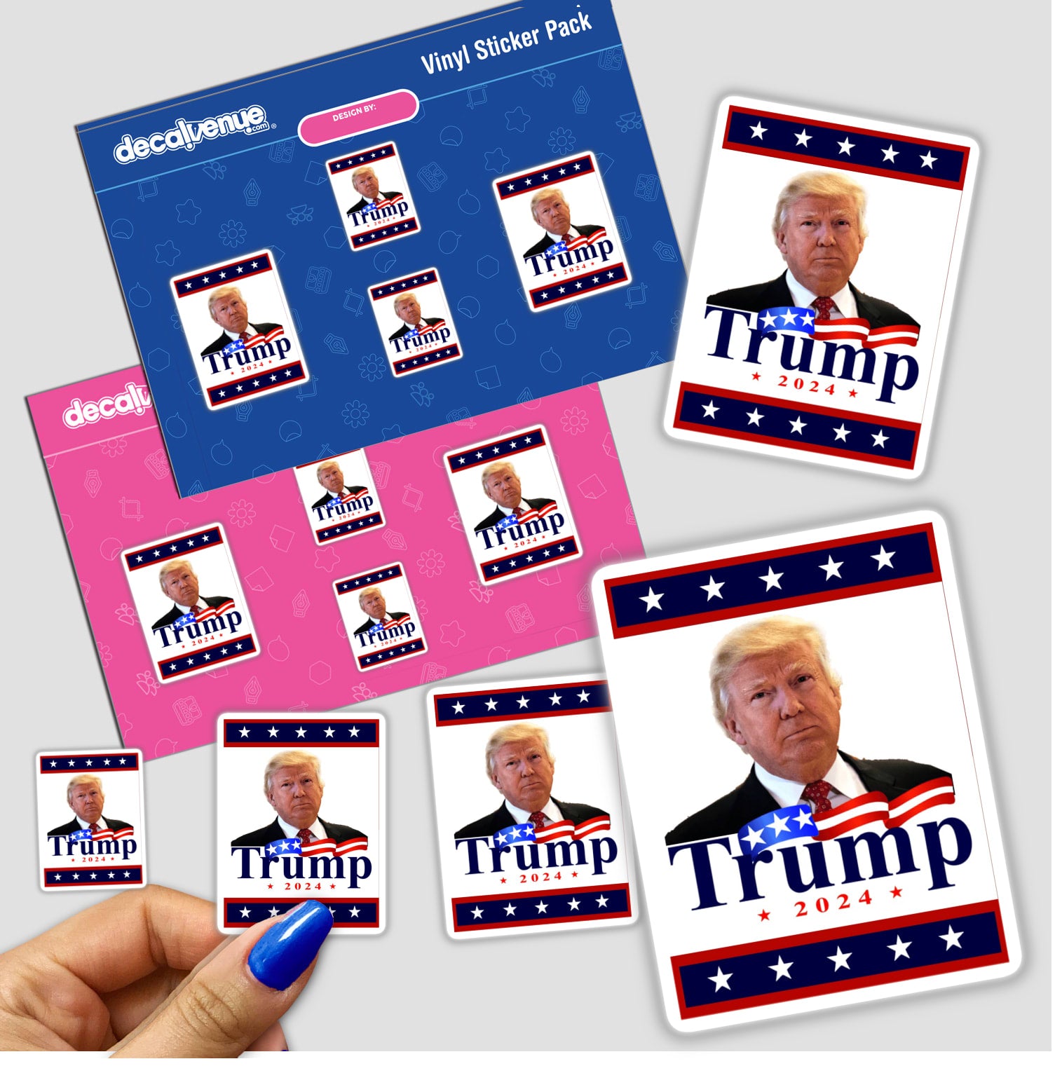 Trump store stickers