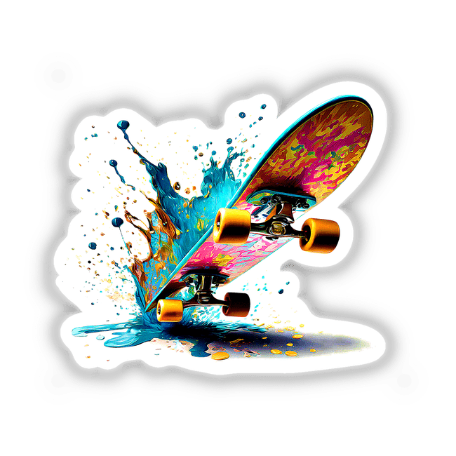 Skateboard splash