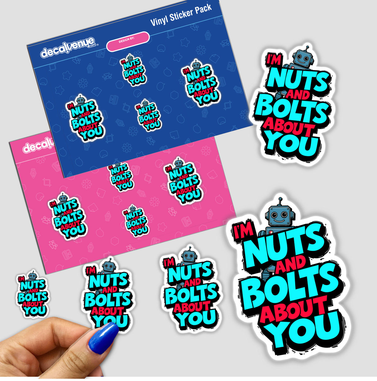 I'm Nuts And Bolts About You Funny Quote