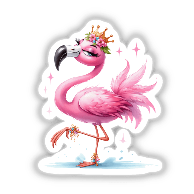 Flamingo Bird Princess