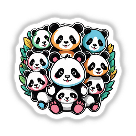 Panda family