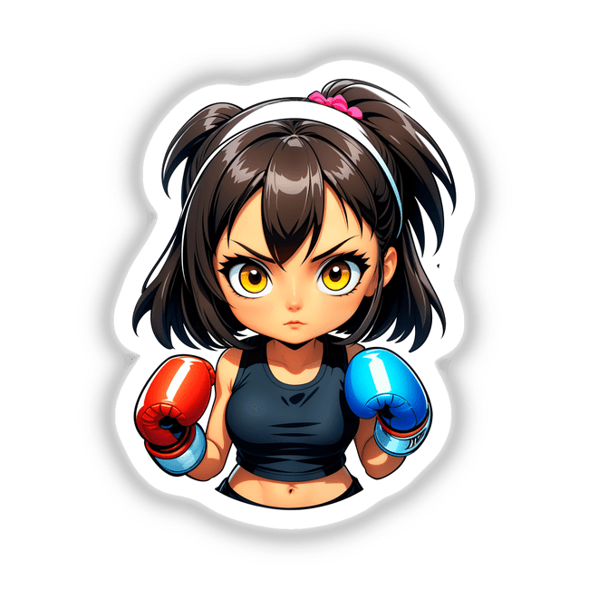 A Cute Anime Boxing Girl