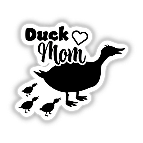 Duck Mom with babies Love