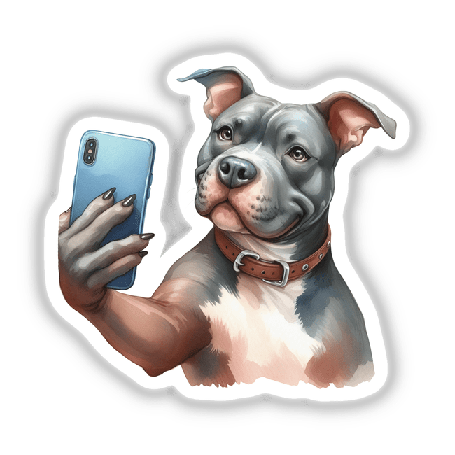 Selfie Pitbull Dog II