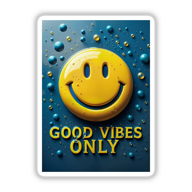 Good Vibes Only Smiley Face