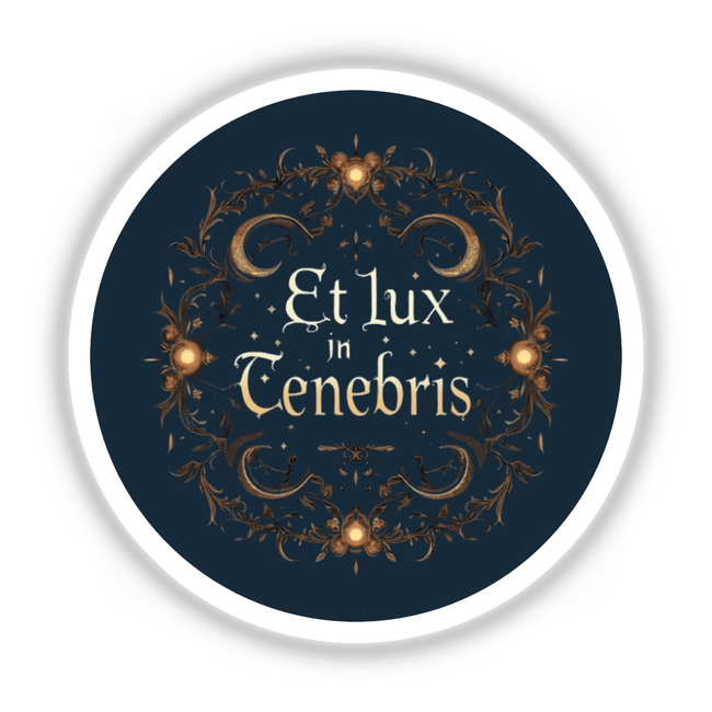 Et Lux In Tenebris Sticker - Decal Venue