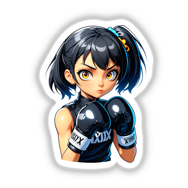 A Cute Anime Boxing Girl