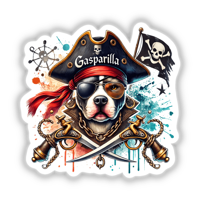 Gasparilla Pirate Pitbull Dog