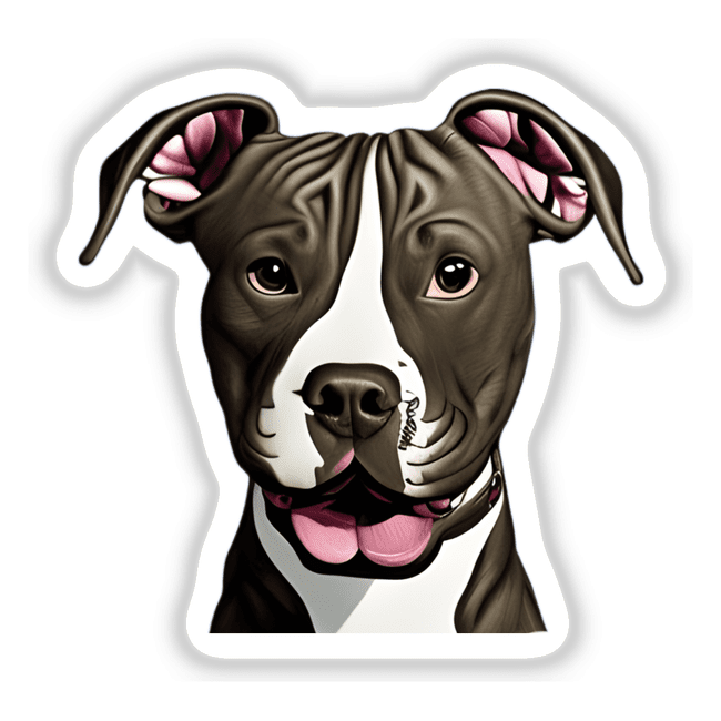 Smiling Pittie Pitbull – Decal Venue