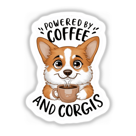 Corgi Lovers - Powered by Coffee and Corgis