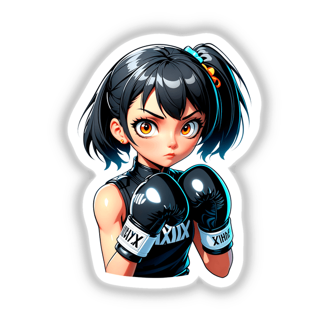 A Cute Anime Boxing Girl