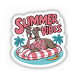 Summer Vibes Hawaiian Shirt Pitbull Dog II, Digital Artwork