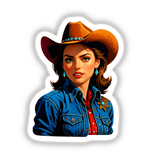 A Cute American Cowgirl