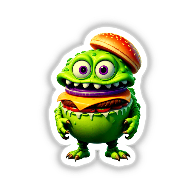 A Crazy Hamburger Monster