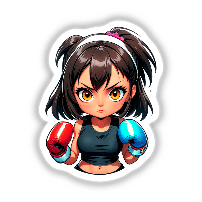 A Cute Anime Boxing Girl