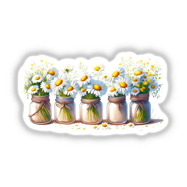 Jars of Daisies