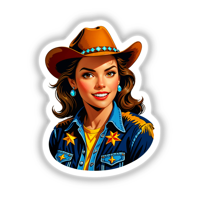 A Cute American Cowgirl