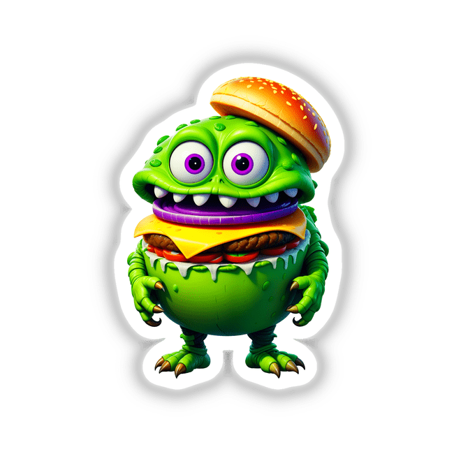 A Crazy Hamburger Monster