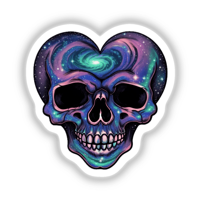 Cosmic Heart Skull