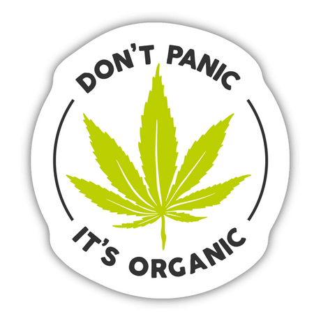 Don't Panic it's Organic Sticker