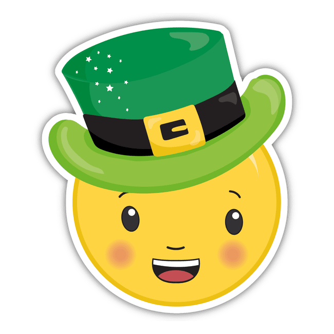 St Patrick's Day Emoji Sticker