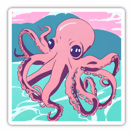 Happy Anime Octopus