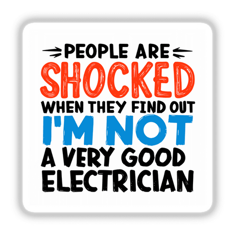 Funny Gift for Electrician - People are Shocked