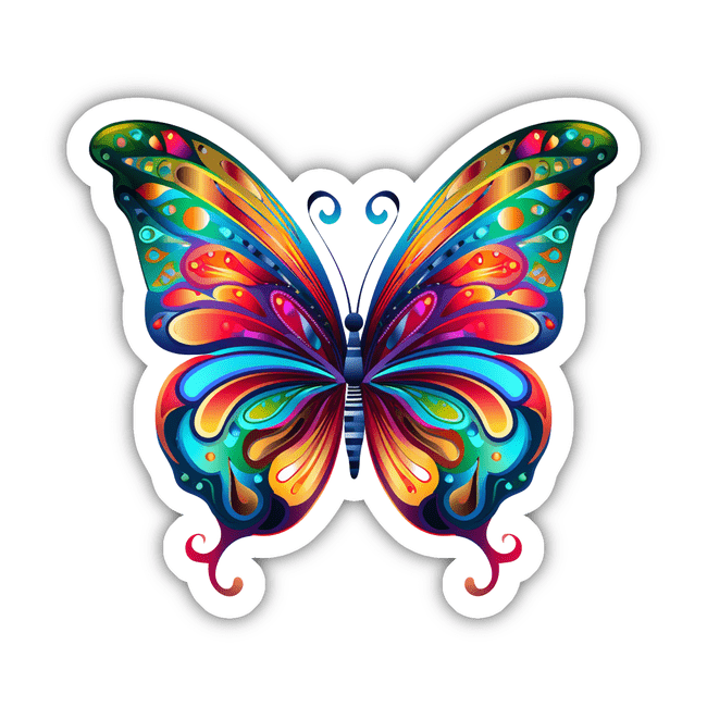 Beautiful Butterfly Sticker