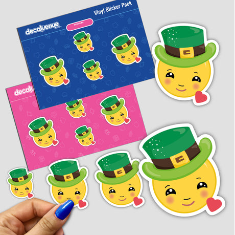 Cute St Partrick's Day Emoji Sticker