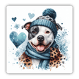 Eyepatch Winter Pitbull