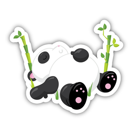 Cute Sleeping Panda Sticker