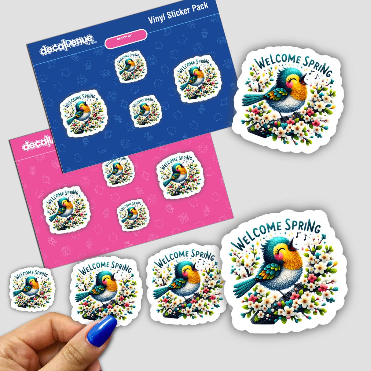 Beautiful Spring Bird Sticker