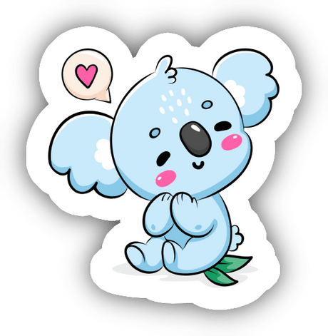 Cute Koala Bear Sticker