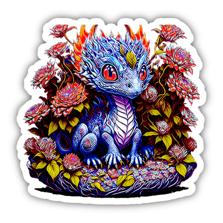 Blue Baby Dragon