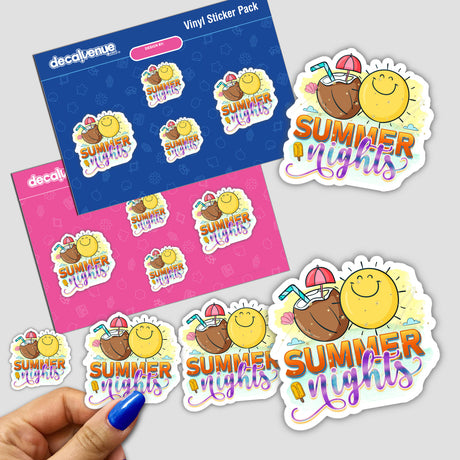 Summer Nights Sticker