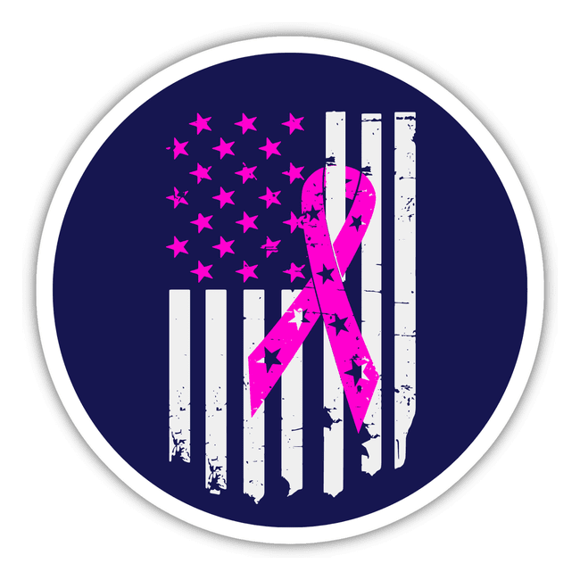 Breast Cancer Awareness Flag