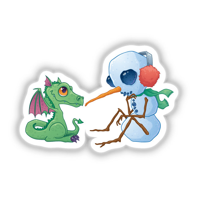 Snowman and Dragon