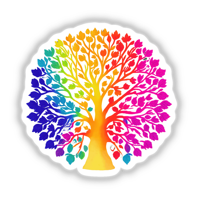 Colorful Peace and Harmony Tree