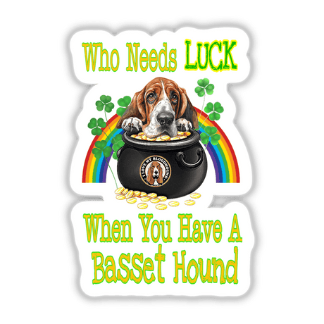 Basset Hound St. Patrick's Day